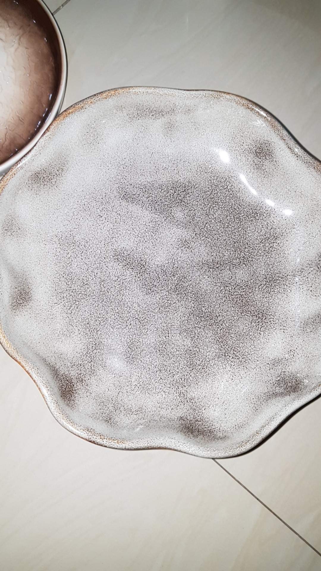 Sliver Tint Gray Deep Plate 8 - Piring Makan