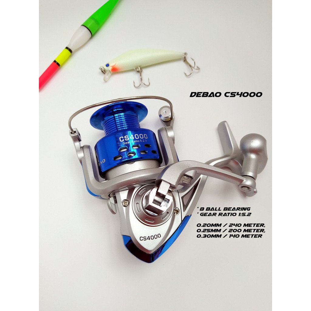 reel pancing debao cs 4000 8 ball bearing