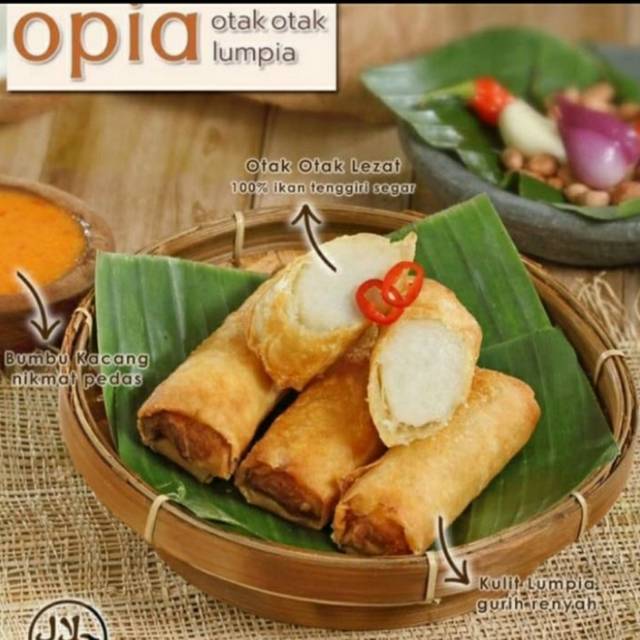 

Opia otak otak lumpia isi 10