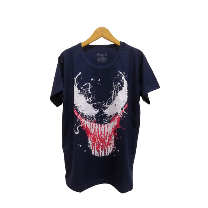 Baju Kaos Anak Cowok Venom Tshirt Karakter Superhero Tanggung Tshirt Rhymes Import