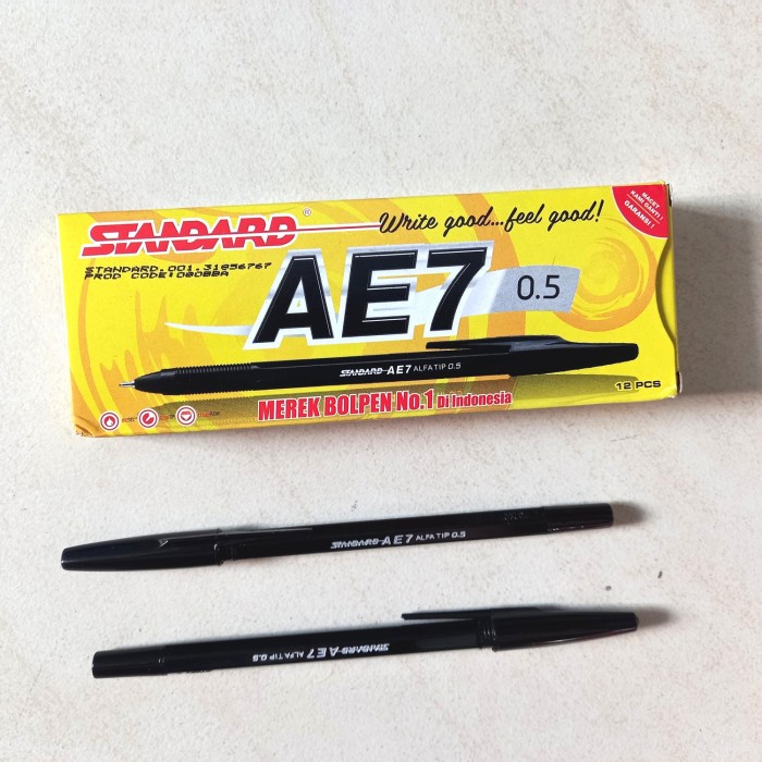 [12 pcs] PULPEN STANDART AE7 ORIGINAL