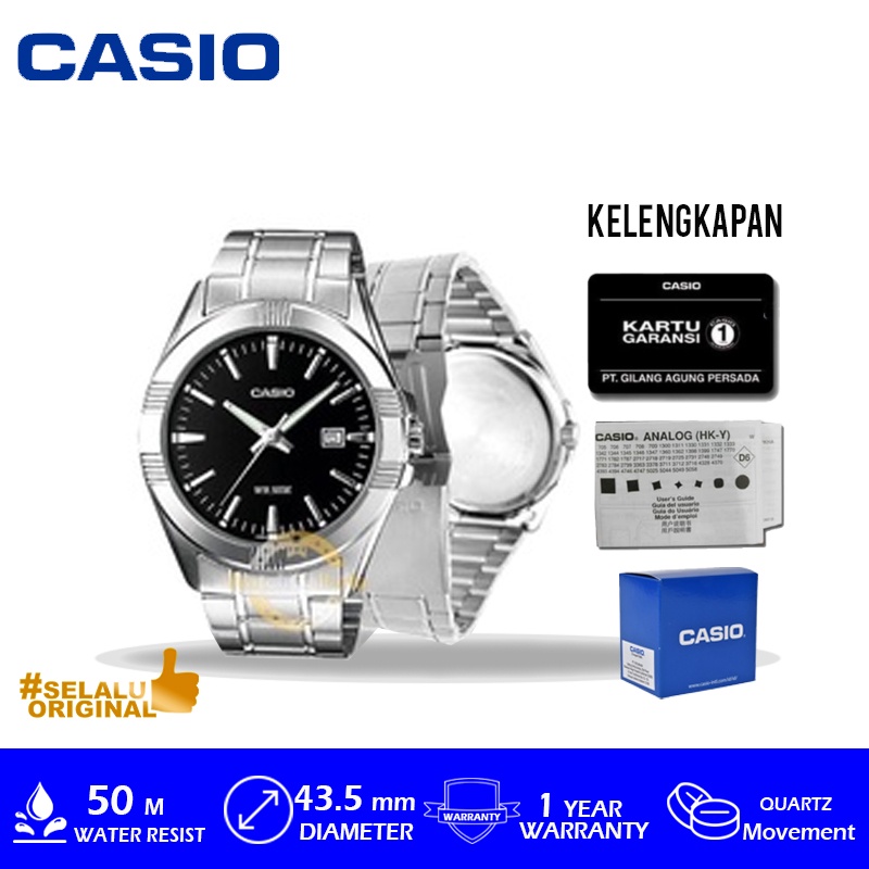 Casio General MTP-1308D-1AVDF/MTP1308D1AVDF/MTP-1308D Original