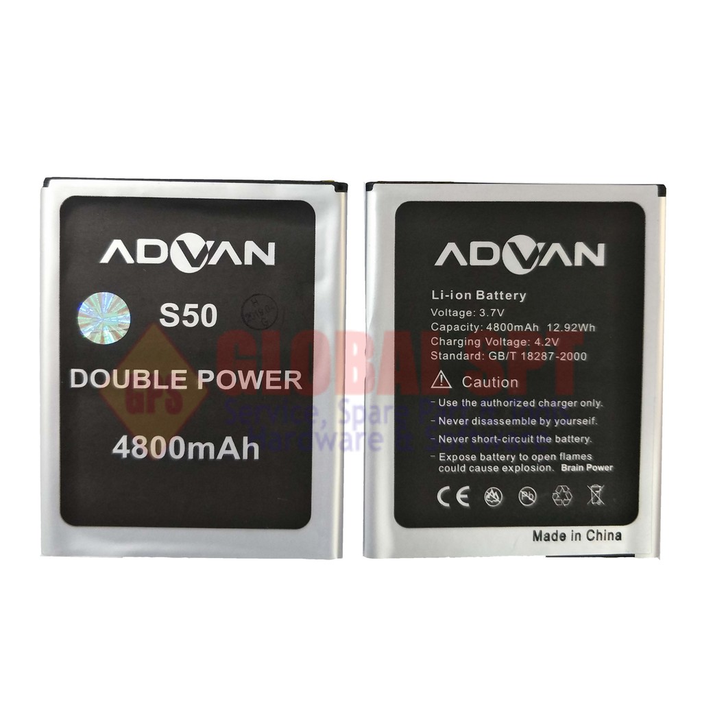 BATERAI ADVAN S50 ORI / BATRE / BATERE / BATERRY ADVANCE S50