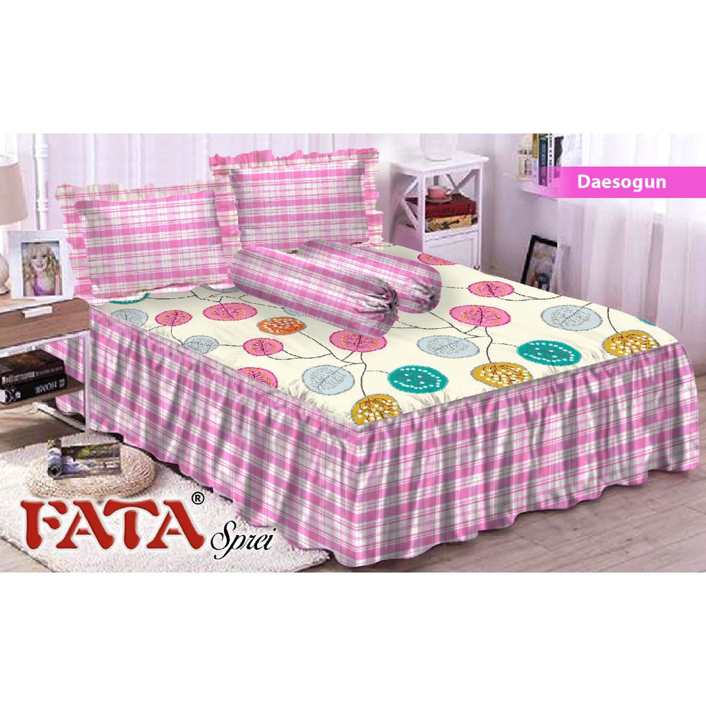 SPREI RUMBAI 180x200 - SPREI FATA RUMBAI 180x200 DAESOGUN MINIMALIS - SEPRAI RUMBAI - SEPREI RUMBAI