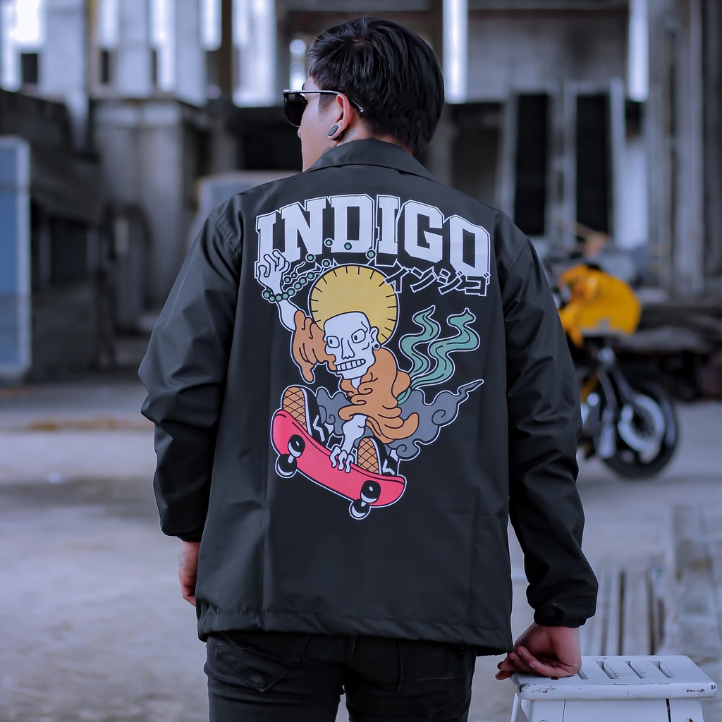 INST JAKET WINDBREAKER  SKATE SKULL