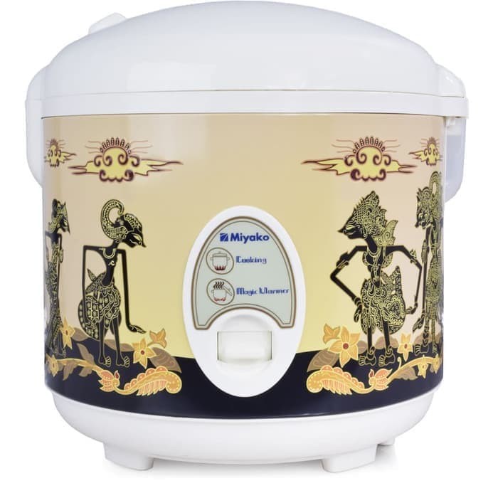 Magic Com Miyako MCM 508BTKWYG Kapasitas 1,8 Liter Batik Wayang