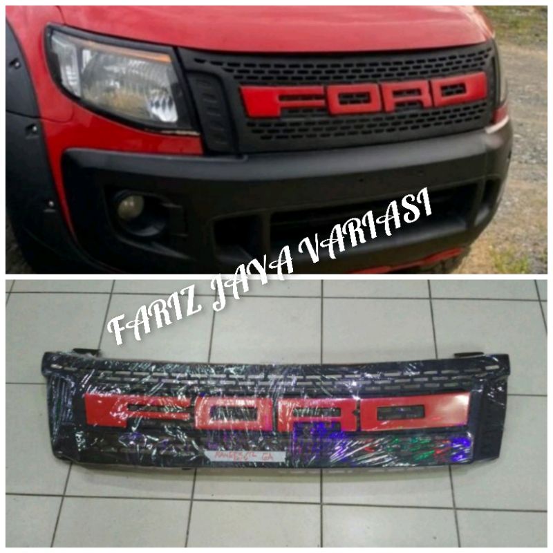 FORD RANGER T6 GRILL FORD RANGER TAHUN 2012-2015