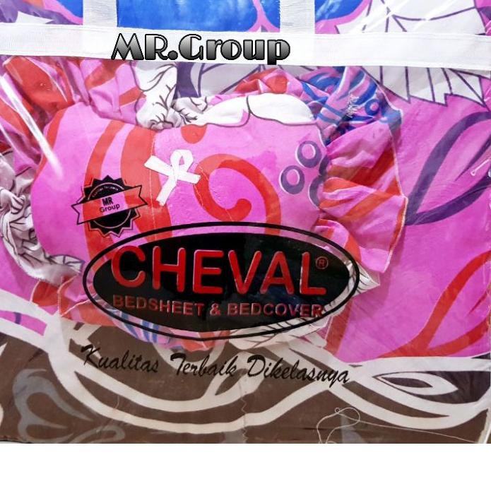 ◌ MR.GROUP - PROMO  BEDCOVER SET MURAH IVANKA / CHEVAL NEW MOTIF 180X200CM - ➶