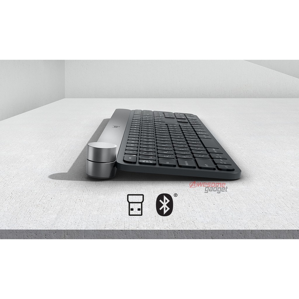 Logitech Craft Wireless Keyboard Intelligent Control Adobe Microsoft