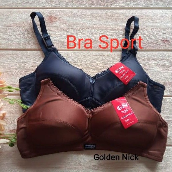Bra Sport Busa Tipis Golden Nick K380 Uk.34-42