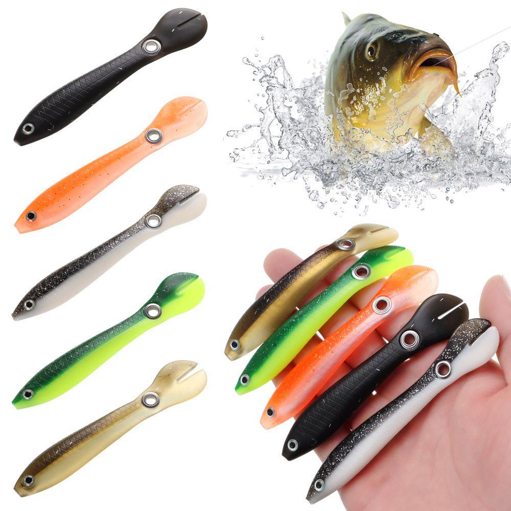 TOP Umpan Palsu Ikan Alat Umpan Pancing Bionic Fish Soft
