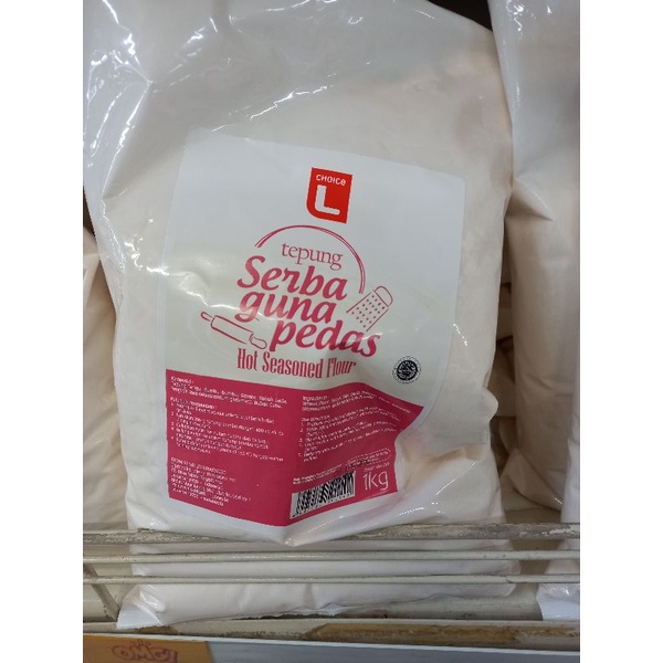 

Tepung Serbaguna pedas ChoiceL 1 kg