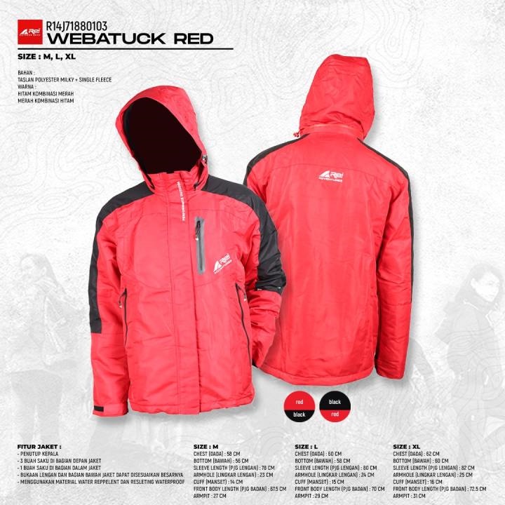 JAKET AREI REI WEBATUCK ORIGINAL ORI | JACKET POLAR FLEECE TASLAN WIND WATER PROOF HANGAT PENDAKI GU