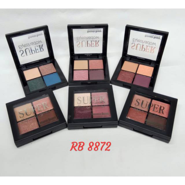 [6pcs] EYESHADOW SUPER ROMANTIC BEAUTY