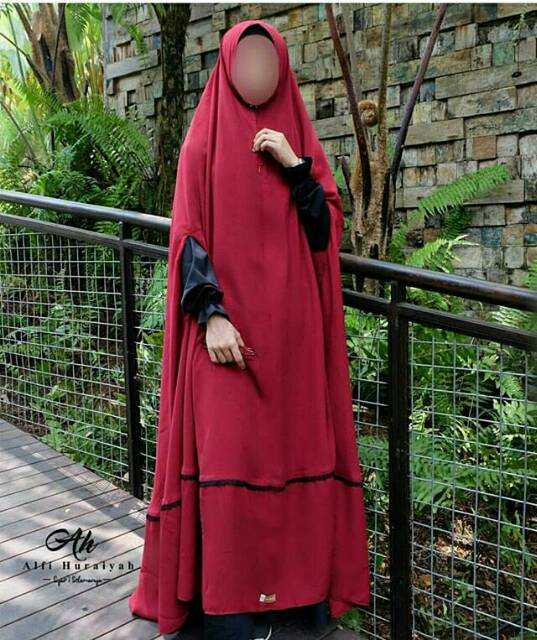 Khimar ghania by alfihuraiyah