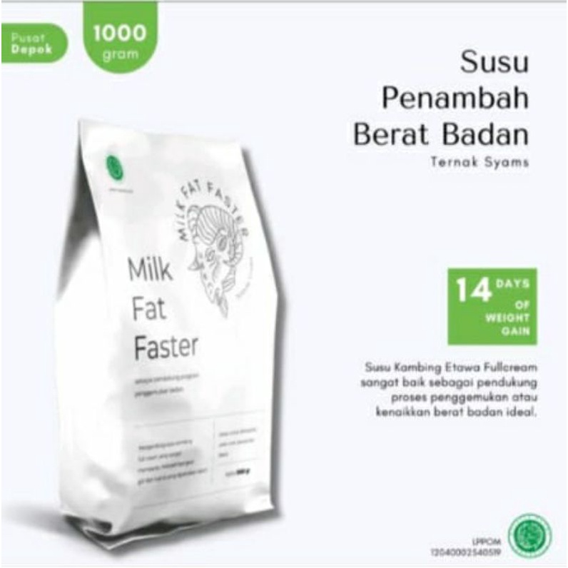 

susu kambing etawa fat milk 1 kg