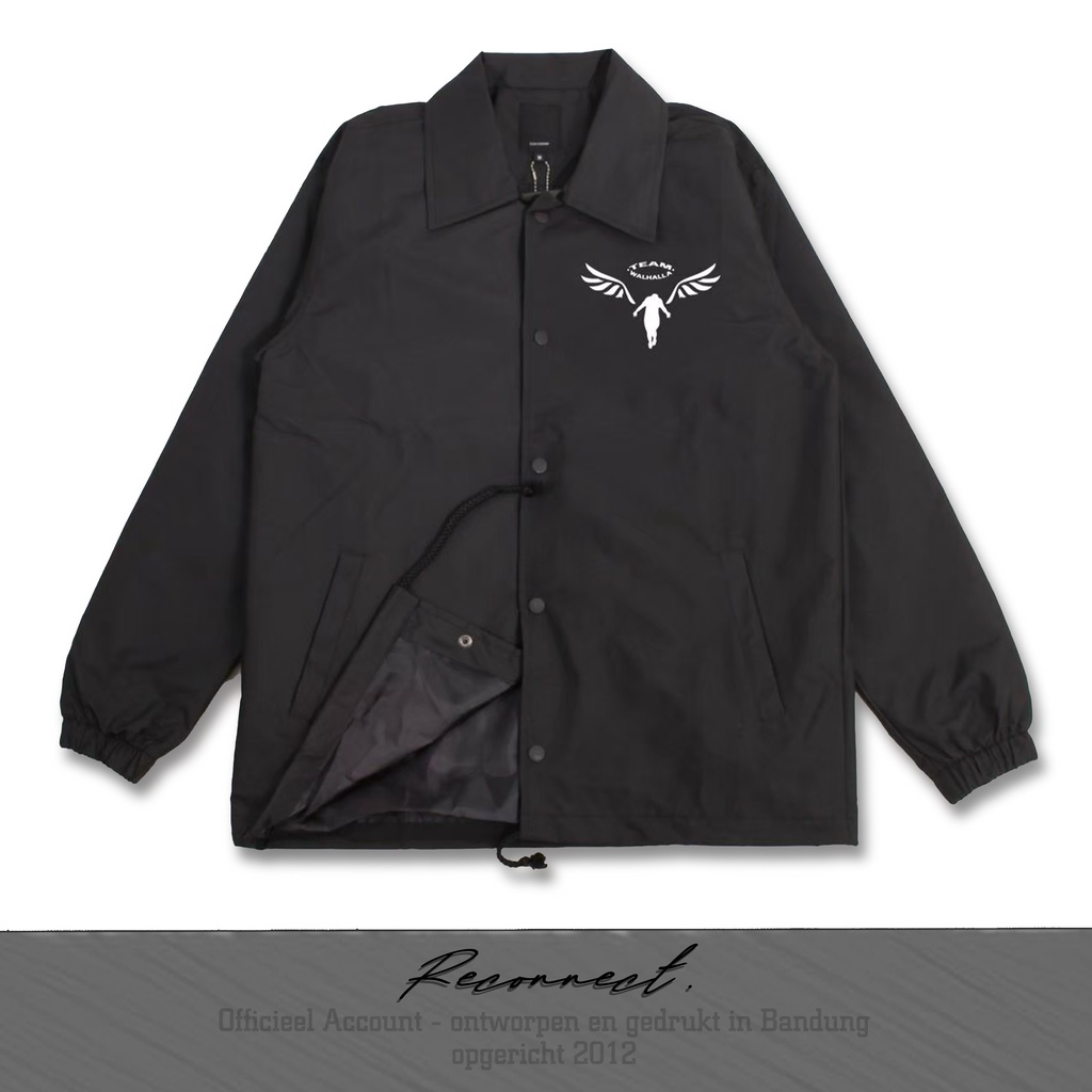 Reconnect Coach Jacket Tokyo Revengers Team Valhalla - Unisex Waterproof