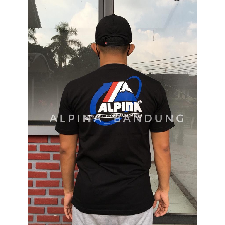 Kaos Alpina KS001 Warna Hitam