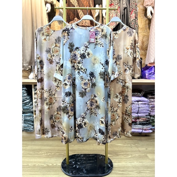 TUNIK SUTRA MOTIF GIES BUTIK 003