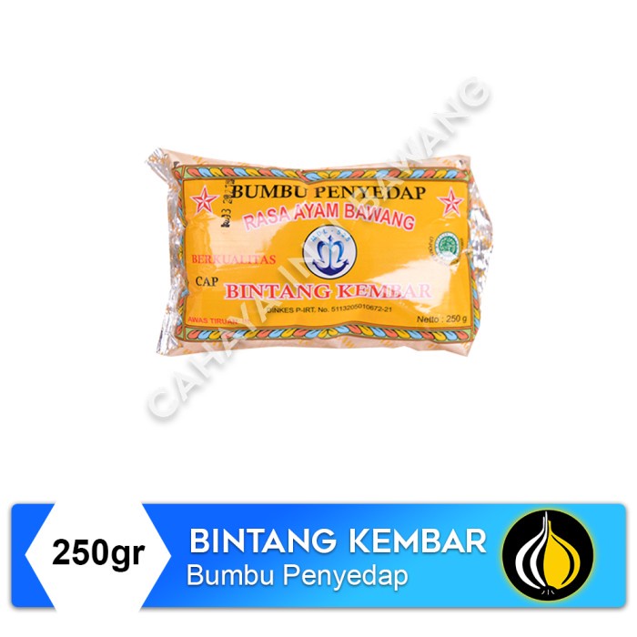 

MURAH Bintang Kembar Bumbu Penyedap Rasa - 250gr - Ayam Bawang