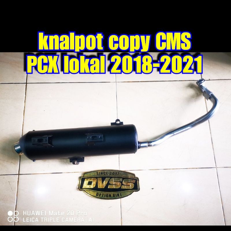knalpot DR SOUND copy cms pcx 2018-2020