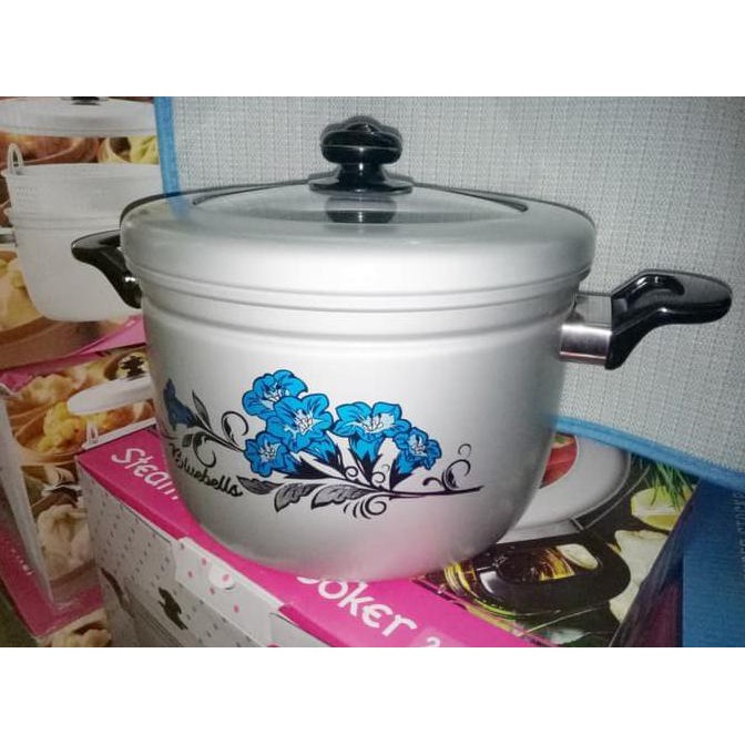 Panci Kukus / Steamer Rice Cooker 24 Cm / Panci Masak Panci Dandang