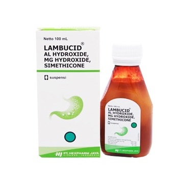 LAMBUCID SIRUP 100ML 60ML ~ OBAT PEREDA SAKIT MAAG DAN ASAM LAMBUNG