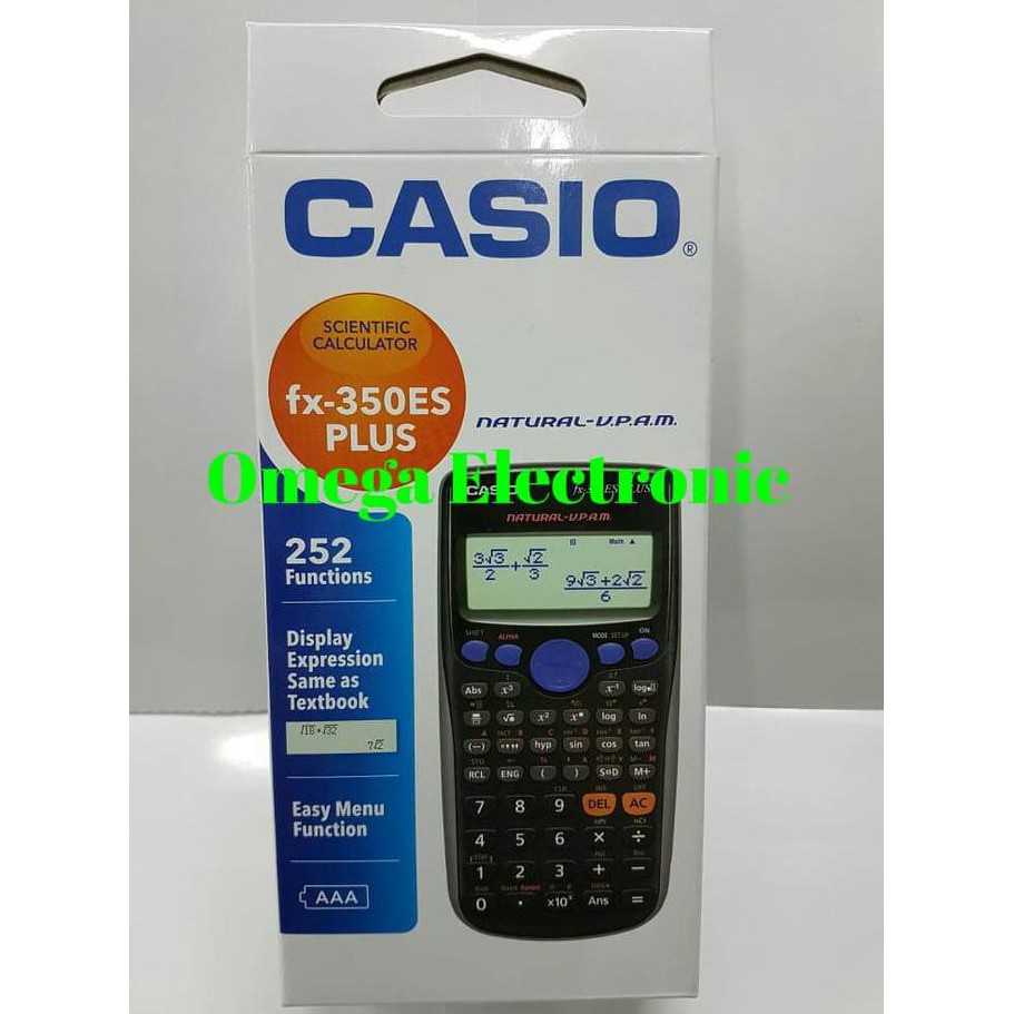 

Promo Casio Scientific FX 350 ES PLUS Terlaris