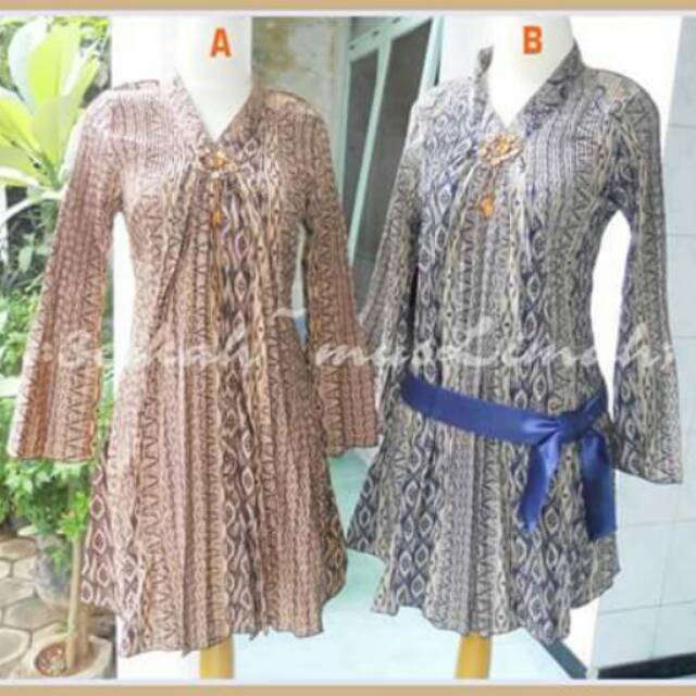 Blus plisket murah