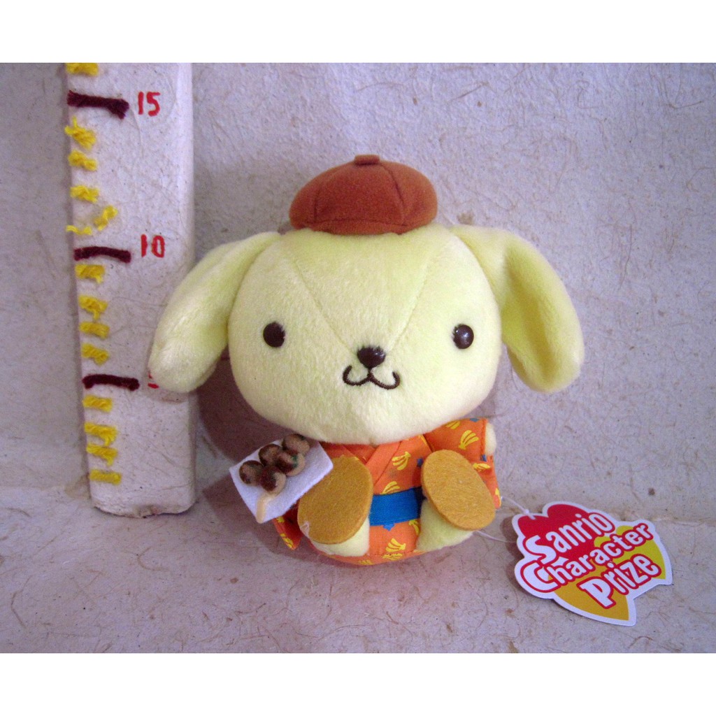 Boneka Pompompurin Original Sanrio Hello Kitty Japan Takoyaki Version