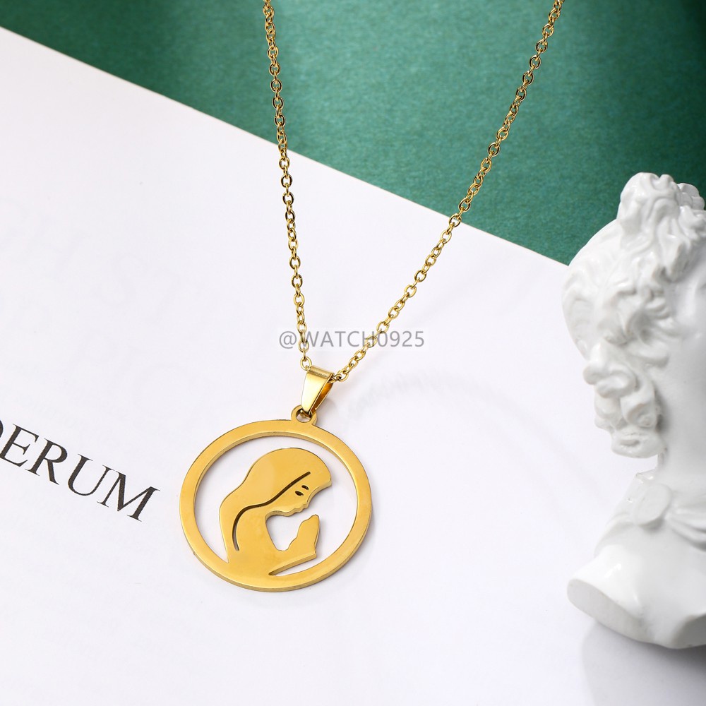 COD Women Man Charm Collar Jewelry Korean Design Simple Daisy Pendants Necklaces Romantic S75