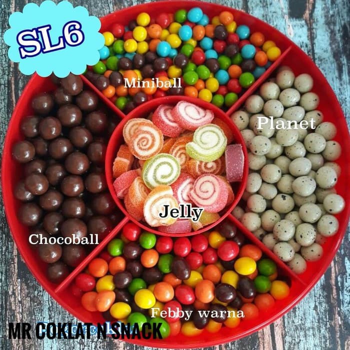 

Parcel Cokelat Toples Merah Bulet - L'agie SL6 1kg