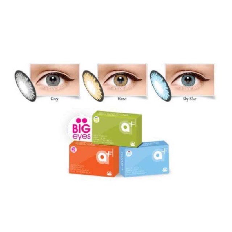 Softlens A+ NEW Minus 6.50 - 10.00 Dia 14.5MM / FREE LENSCASE - KASIMURA