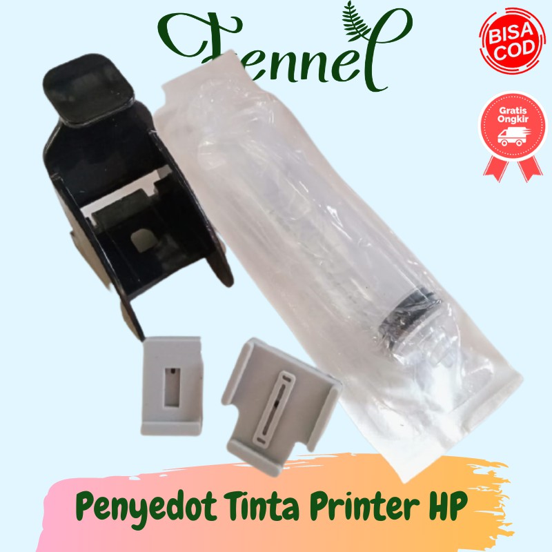 Penyedot Tinta Cartridge Buntu Mampet Printer HP