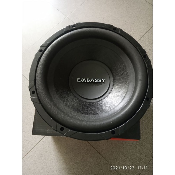Subwoofer Embassy EM300 12 inch 3 magnet