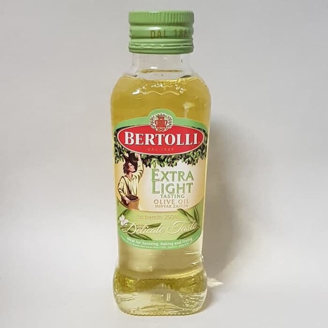 Bertolli 100% Extra Light Tasting Olive Oil - 250 Ml