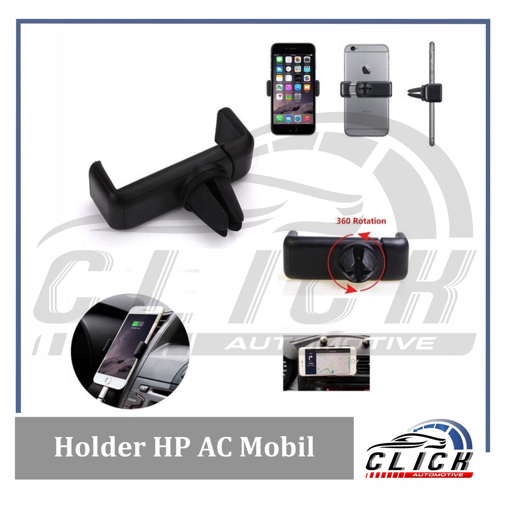 Gravity Car Phone Holder Air Ventilator | Holder HP AC Mobil BEST QUALITY IMPORT