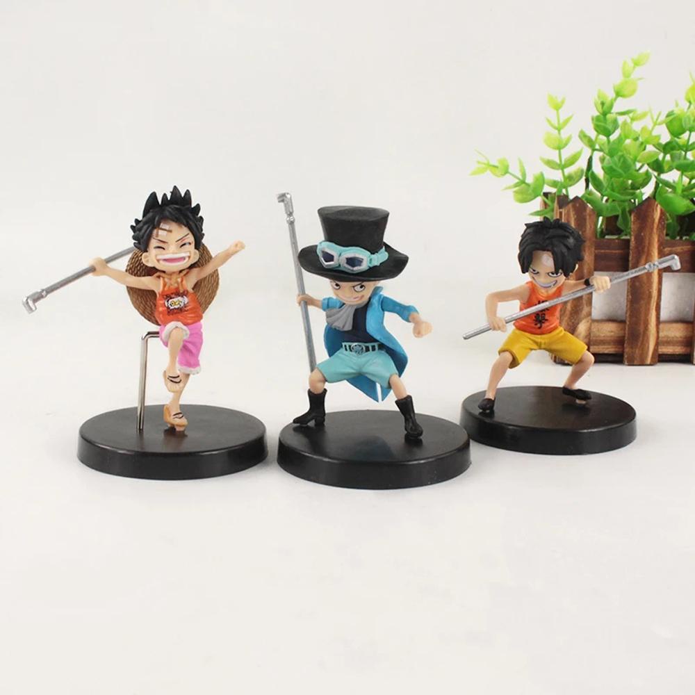 Needway   Monkey D Luffy Collectable Models Ace 9-10cm Figure Luffy Muda