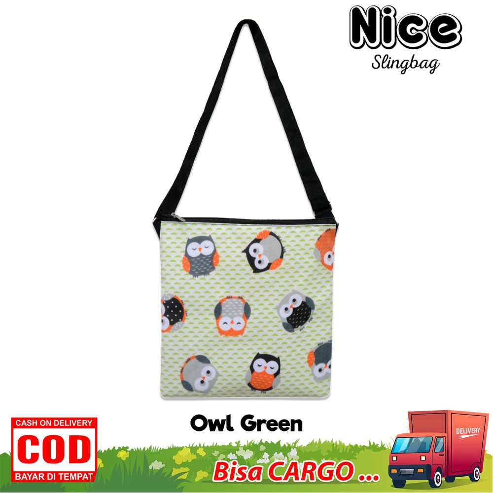 Nice Baby Sling Bag Medium Tas Selempang Praktis untuk Jalan-Jalan