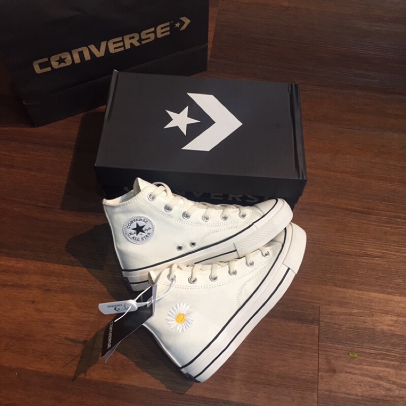 SEPATU CONVERSE 70s WHITE PEACE HIGH