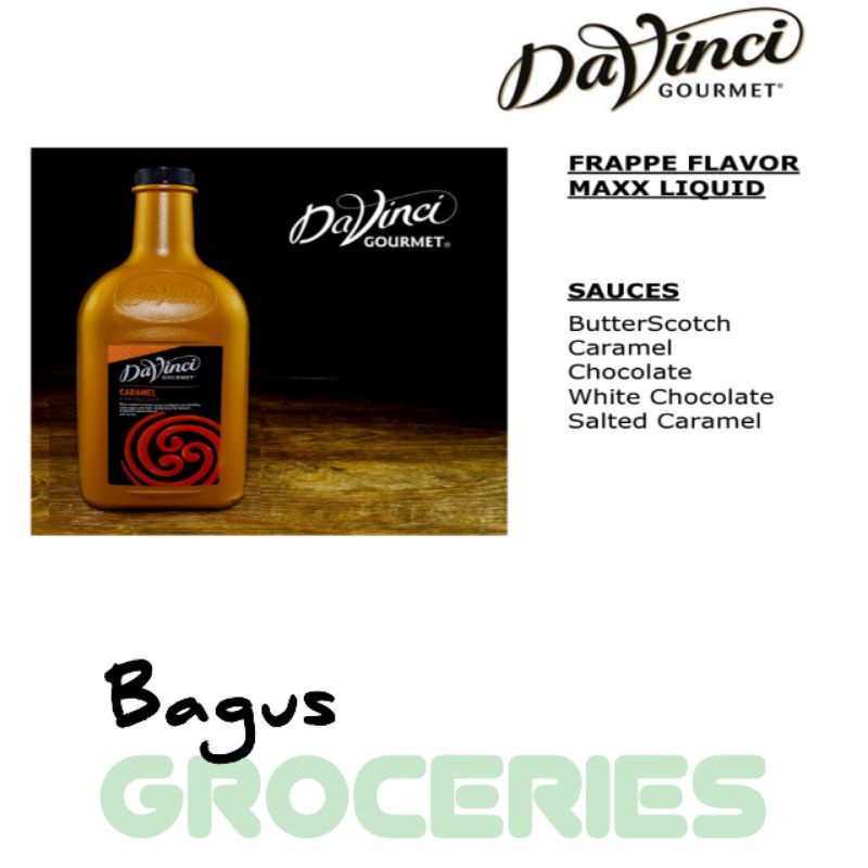 

DAVINCI gourmet SAUCES Beverages varian rasa sauce 2 L