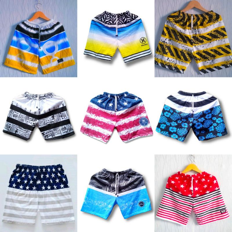 BOXER DISTRO UNISEX PRIA REMAJA DEWASA FIT XXL | SURFING BOXER  | BOXER BX BASIC ELEMENT | RENANG PA