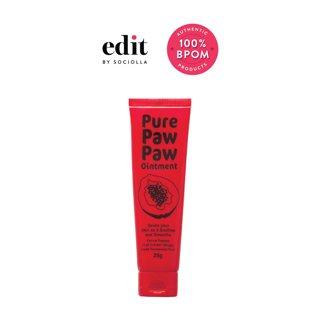 

Pure Paw Paw Ointment - size : 25 gr Variant - Original - Edit by Sociolla