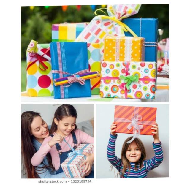  Jasa  bungkus kado mainan anak di toko  kami kertas kado 