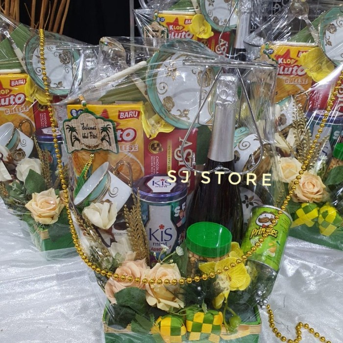 

Box paket parcel lebaran murah pecah belah makanan