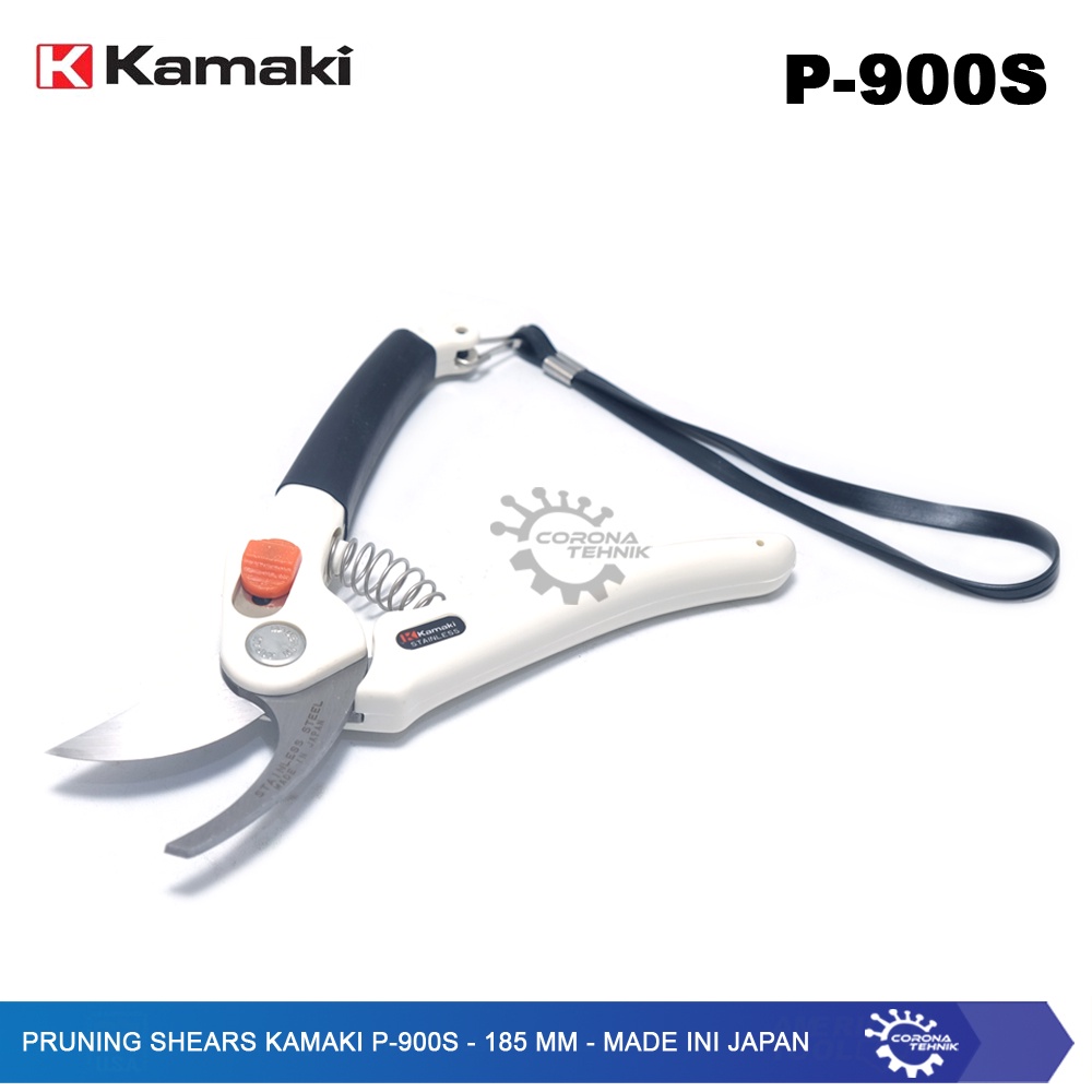 Kamaki  - Pruning Shears P-900S - 185 mm - Made In Japan