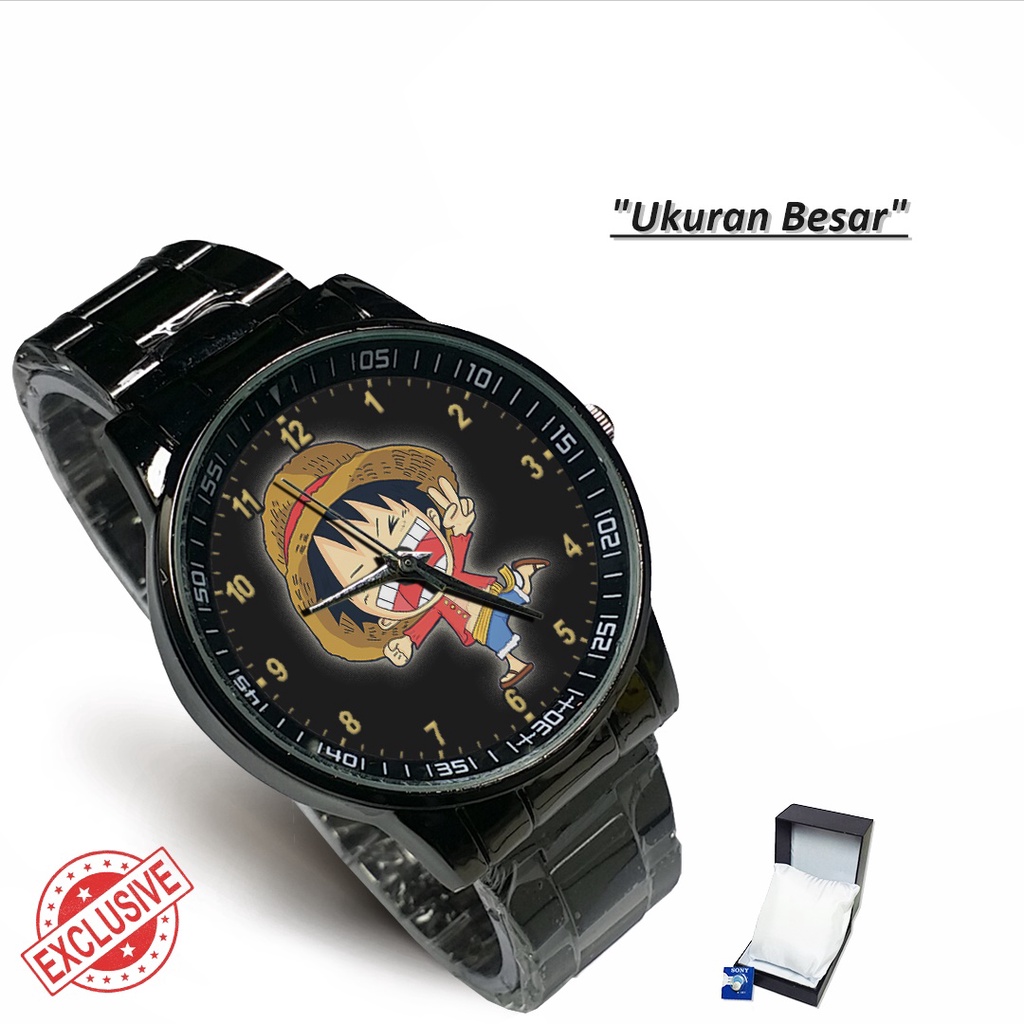 Jam Tangan Rantai Couple Anime ONE PIECE 01 (Special)