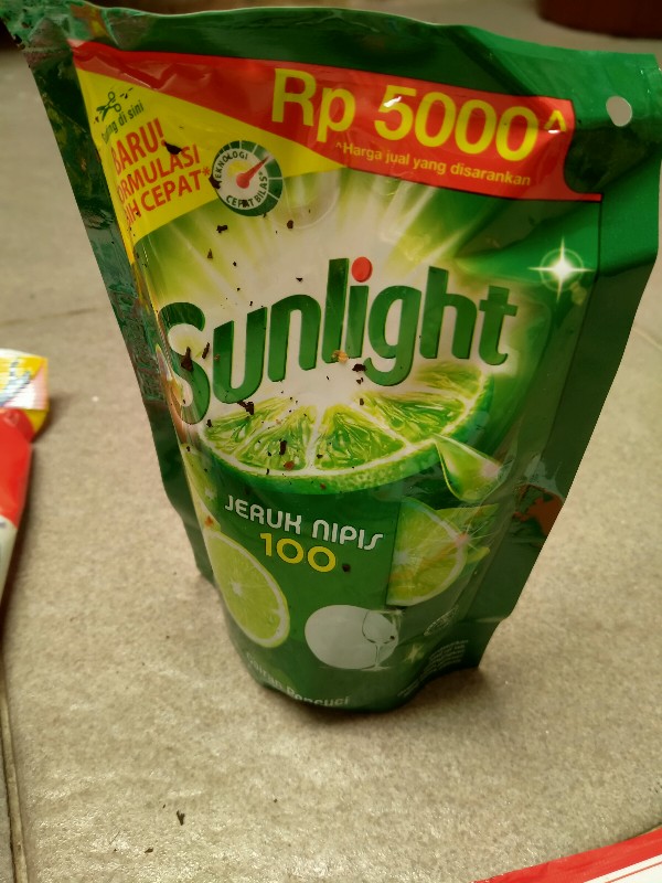 Sunlight Jeruk Nipis Pouch 210ml