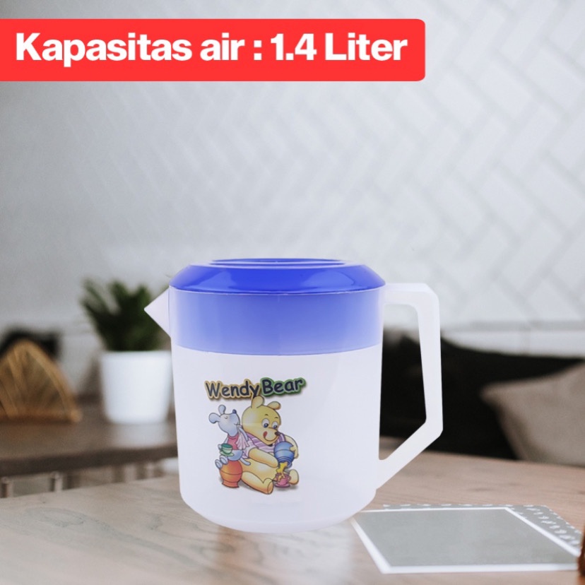 ( BISA COD ) PROMO SHINPO Teko Air Plastik 1.4 L Eskan Primero Water Jug Tempat Air Minum SPO-SIP-916-S / Termos Air Panas dan Dingin / ESKAN / Tempat Air Minum Dingin dan Panas / Tempat Air minus Jus