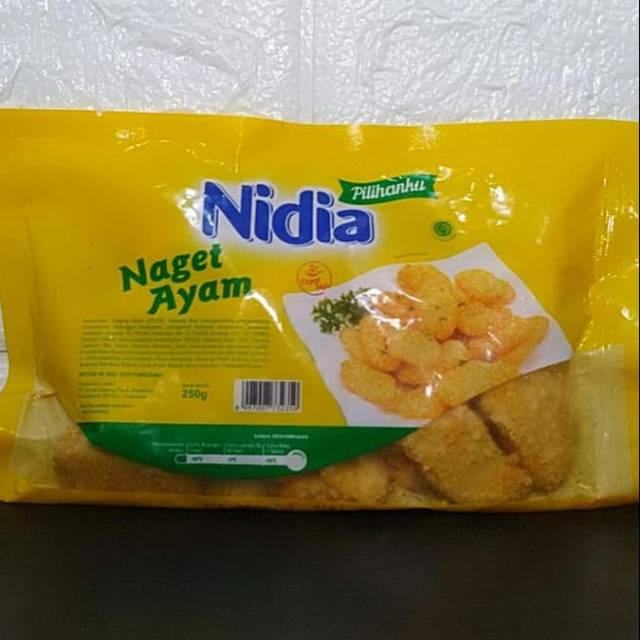 

Nidia naget ayam 250gr